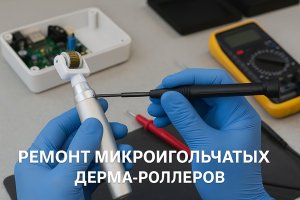Ремонт микроигольчатых дерма-роллеров: устройство, неисправности, диагностика и обслуживание